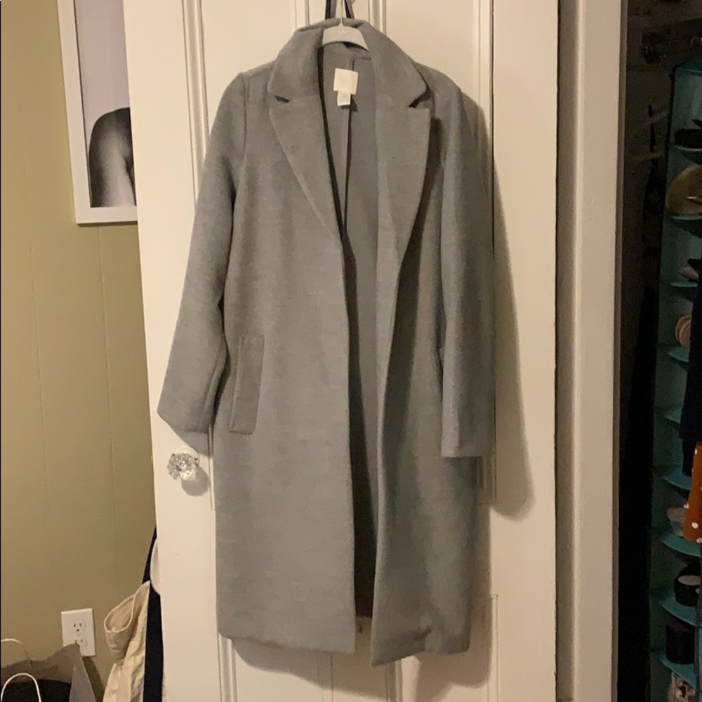 Warm coat for work